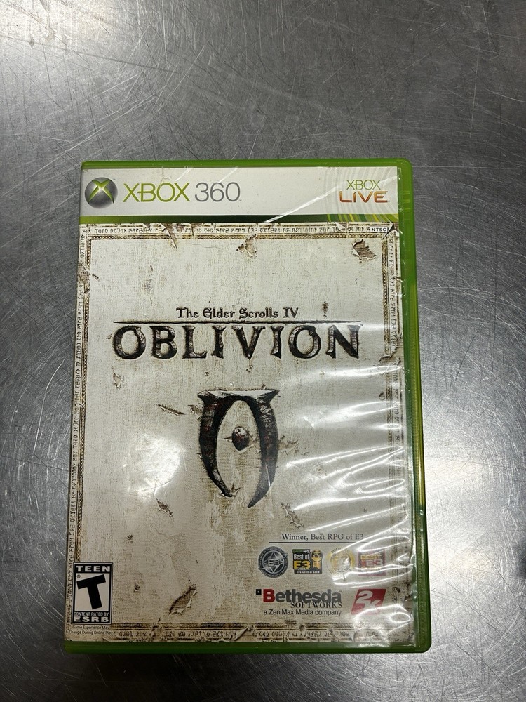 The Elder Scrolls IV Oblivion Xbox 360 Used Game Bethesda Complete CIB Tested