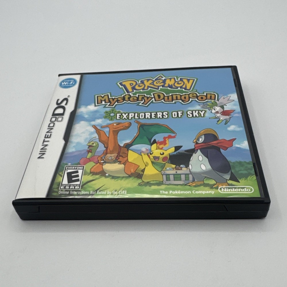 Pokemon Mystery Dungeon Explorers of Sky DS Complete CIB Tested Authentic