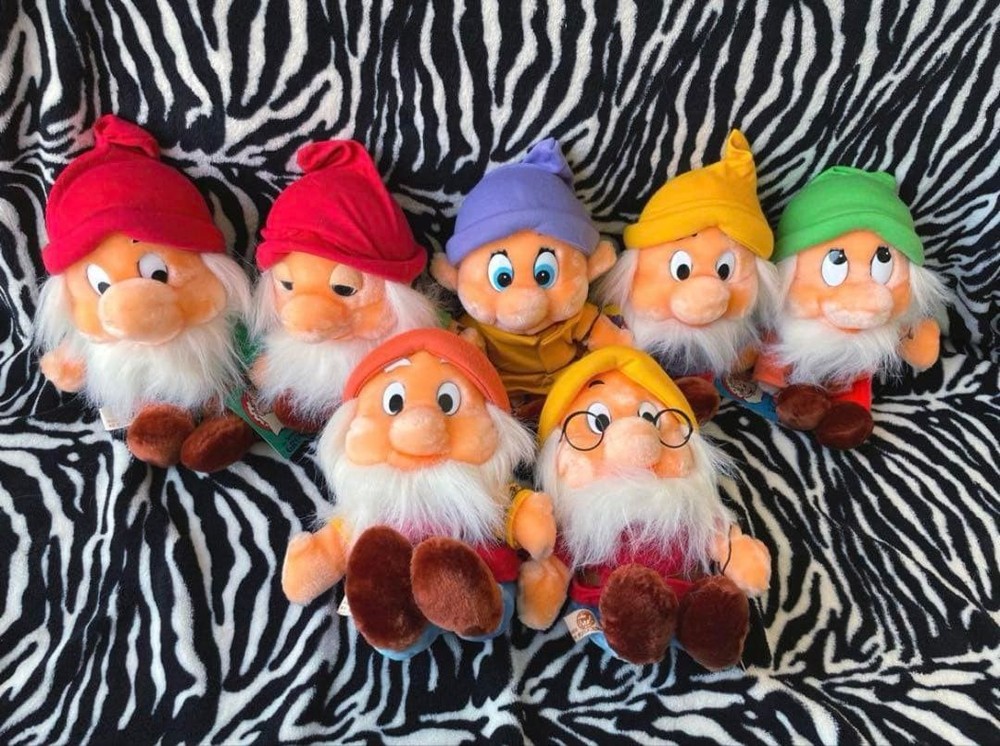 Seven Dwarfs plush toy set of 7 #46f44b