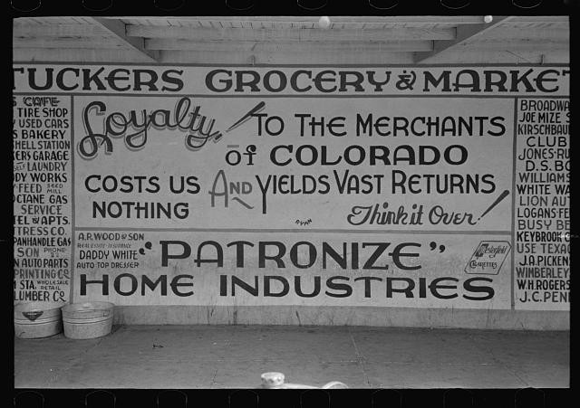 Colorado City,Texas,TX,Mitchell County,Farm Security Administration,FSA,1939,2