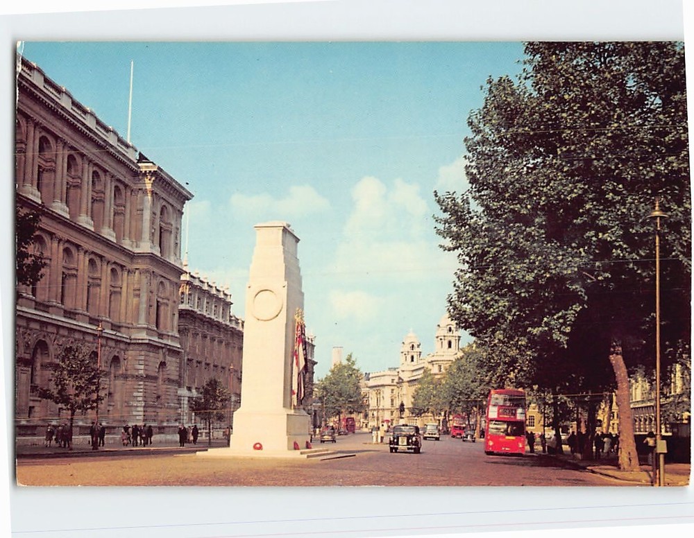 Postcard Cenotaph Whitehall London England