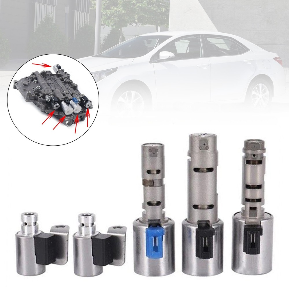5PCS K313 CVT Transmission Solenoid Kit For TOYOTA COROLLA 1.8L 2.0L 2014-ON