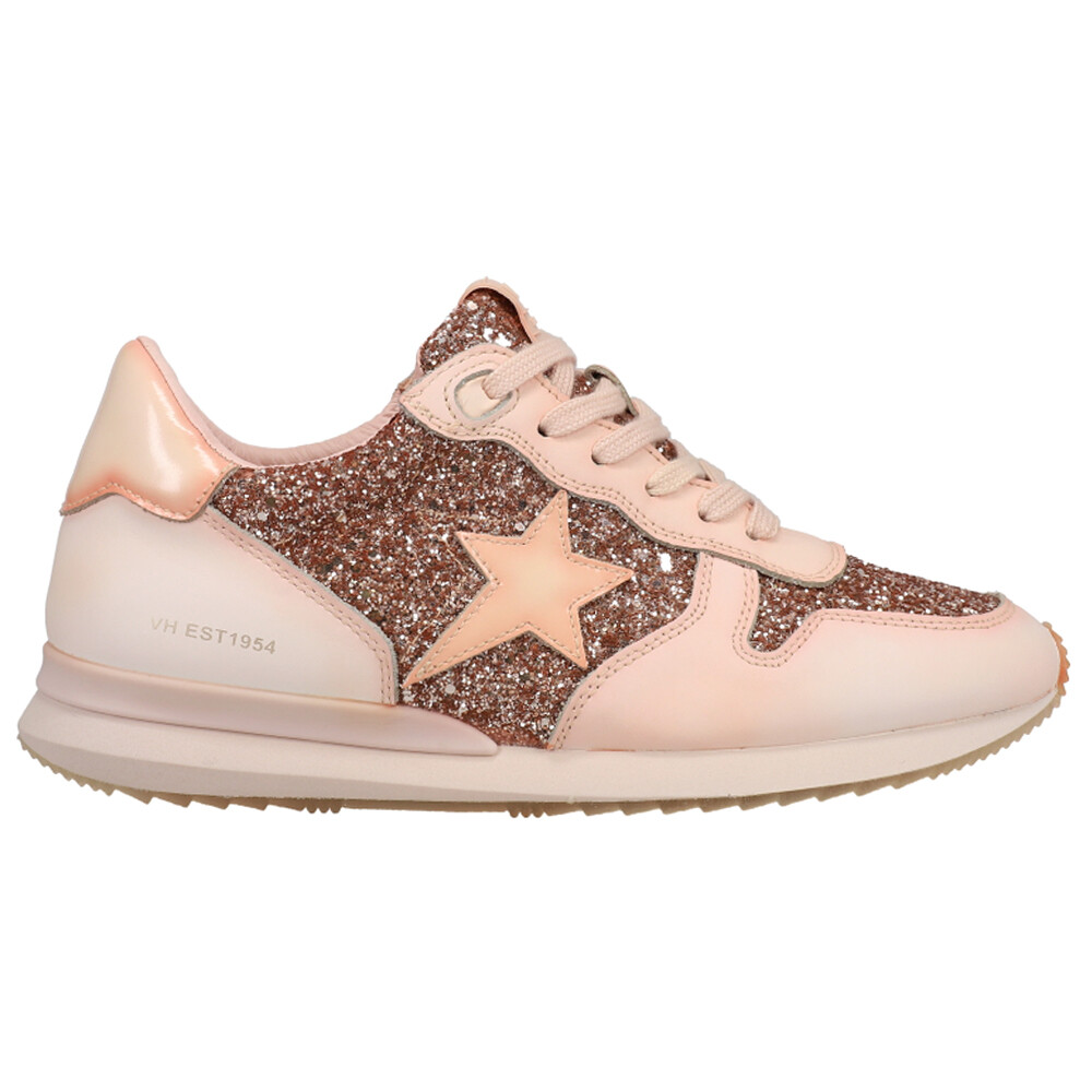 Vintage Havana Splendid Glitter Lace Up  Womens Pink Sneakers Casual Shoes SPLEN
