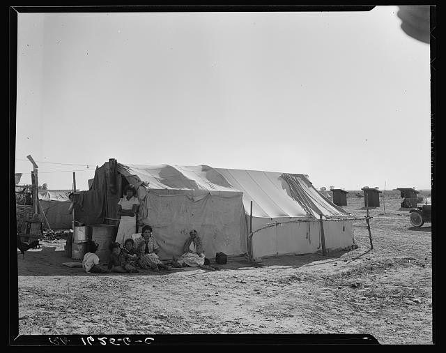 Photo:Imperial County California 1937 Migratory Agricultural Workers Camp