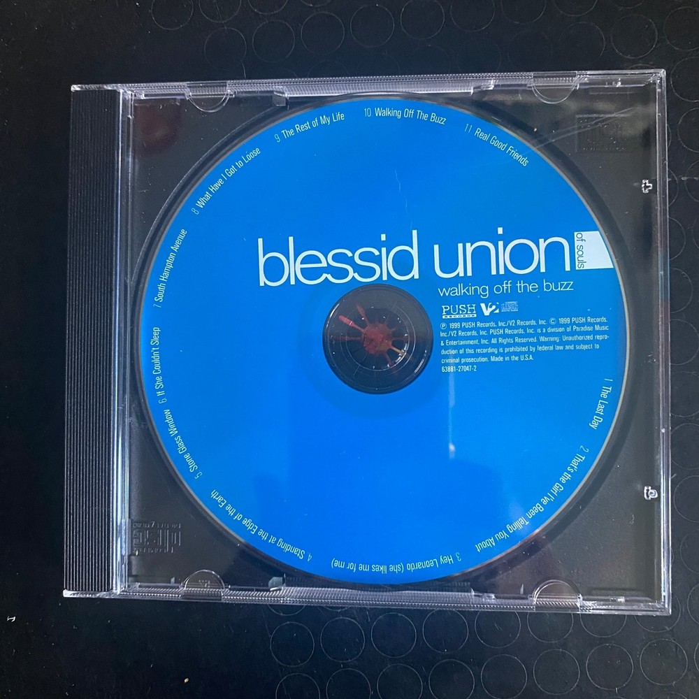 Blessid Union of Souls – Walking Off The Buzz CD 1999 Pop Rock PUSH