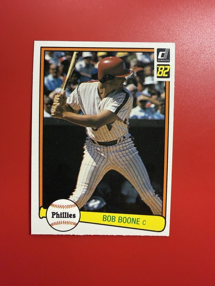 1982 Donruss - Bob Boone #471 Philadelphia Phillies