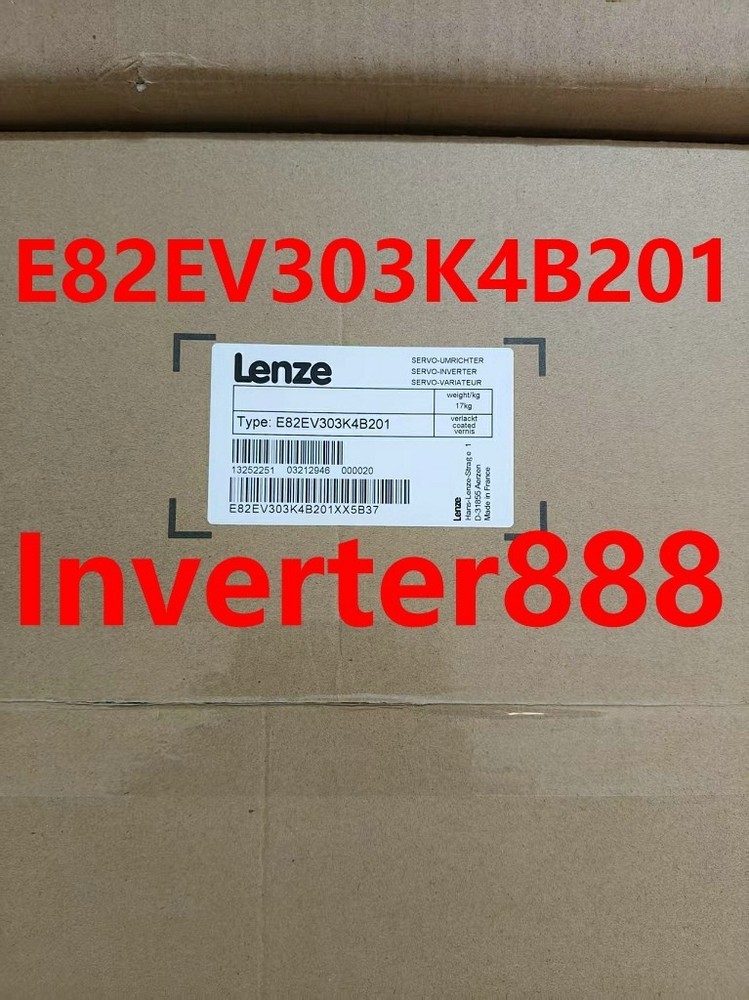 Lenze E82EV303K4B201 8200 Vector Inverter 30kW 40HP 400V VFD Drive