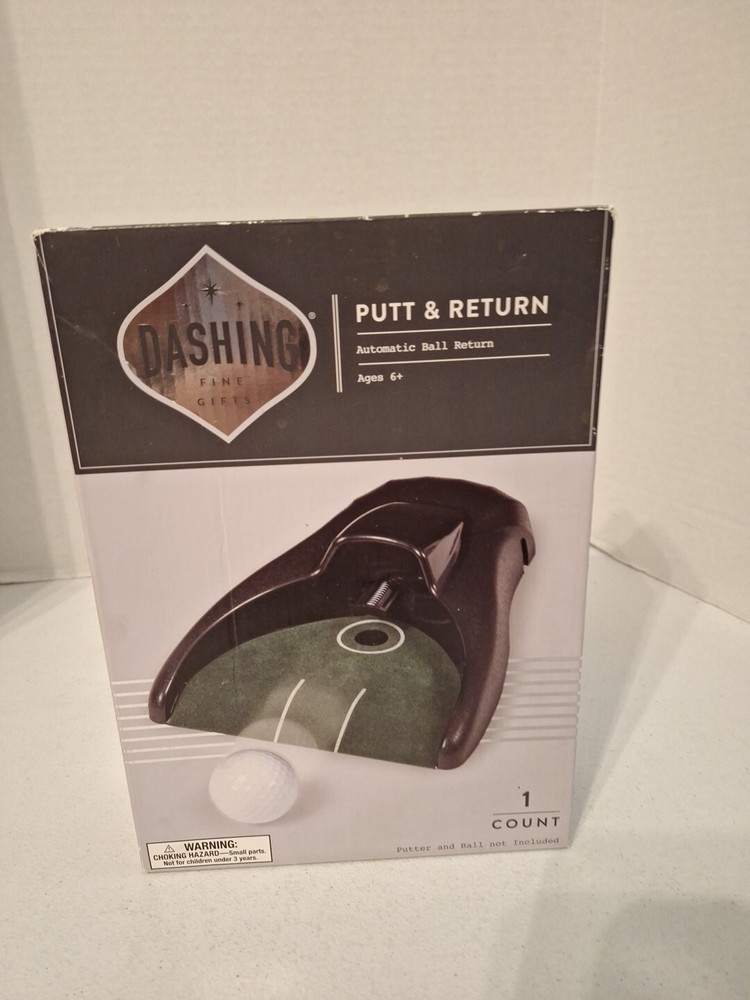 Dashing Golf Putt & Return Automatic Ball Returner Putter Putting Practice