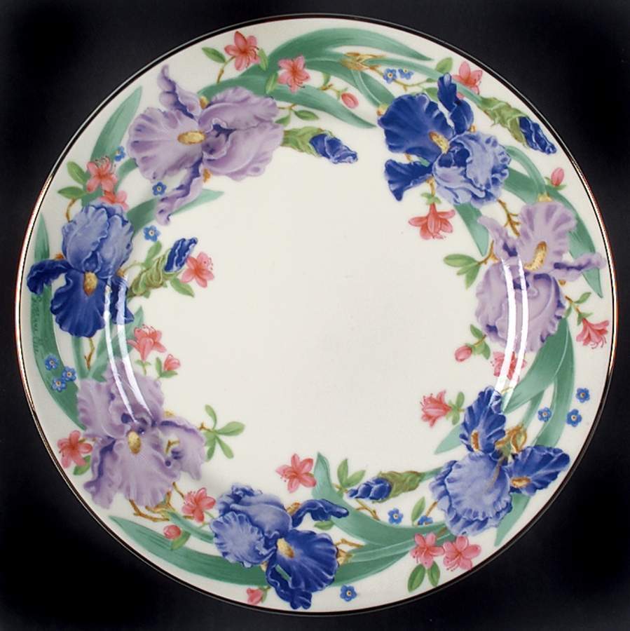 Lenox Flower Blossom Collection Elegant Dessert Pie Plate 5606928
