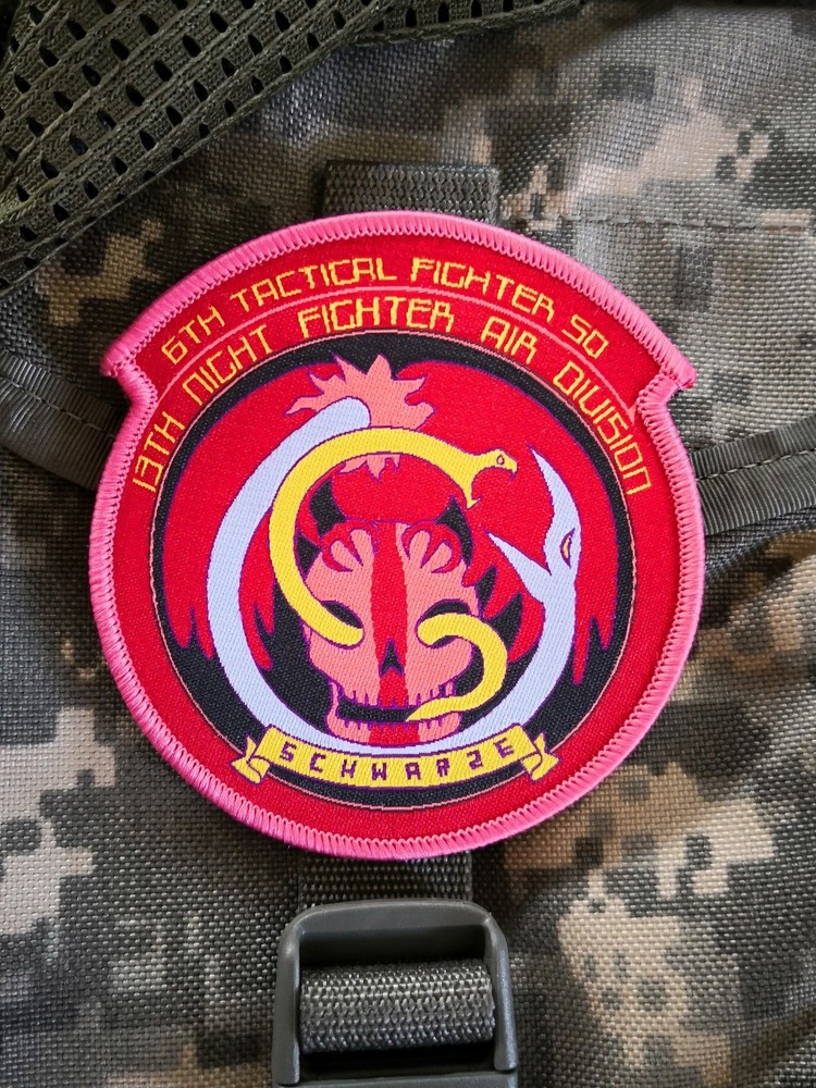 Ace Combat Schwarze Team Belka morale military airsoft Razgriz tactical patch-image