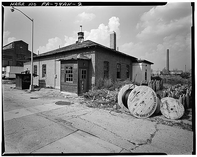 2. VIEW OF BUILDING 312, LOOKING NORTH - Frankford Arsenal, Building No. 312,