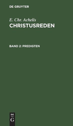 F Schleiermacher Predigten (Hardback)