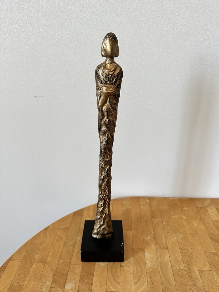 Gold Abstract Buddha Statue for Spiritual Decor-image