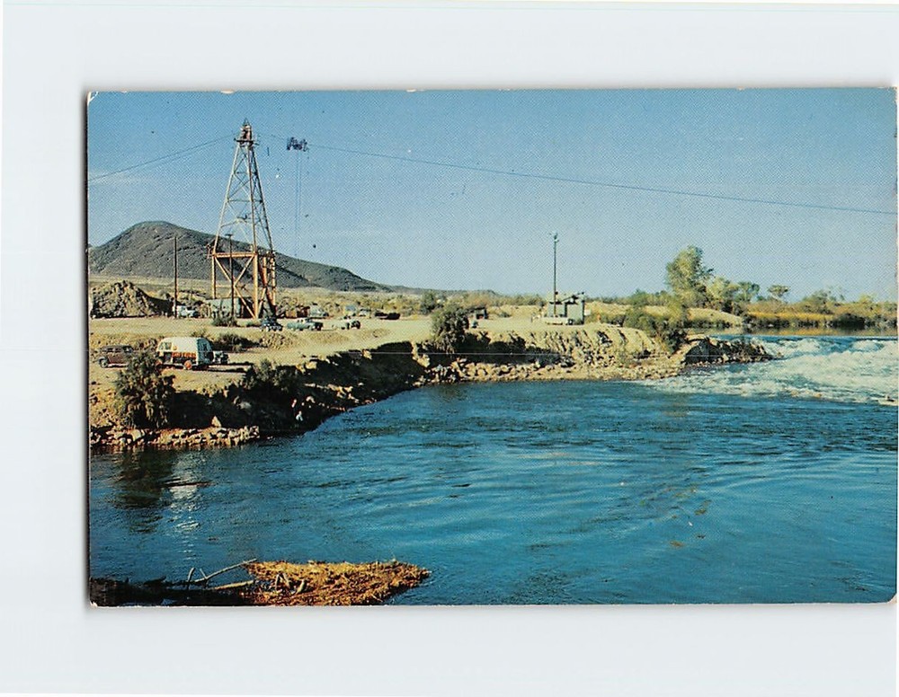 Postcard Colorado River Fishing Hole South of the Weir on Highway 95 California