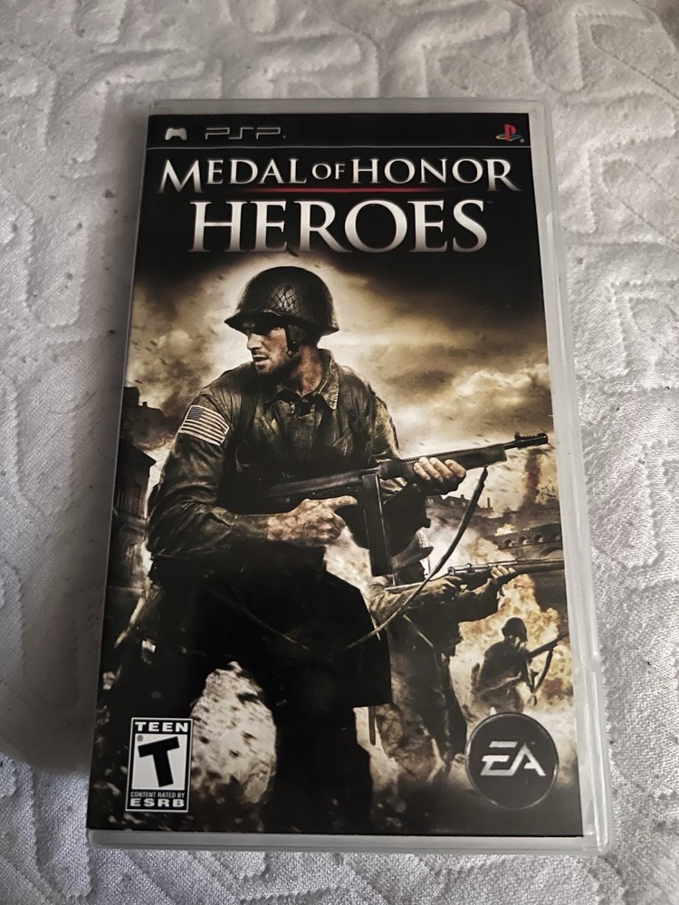 Medal of Honor Heroes - PlayStation Portable (Psp) CIB AND TESTED