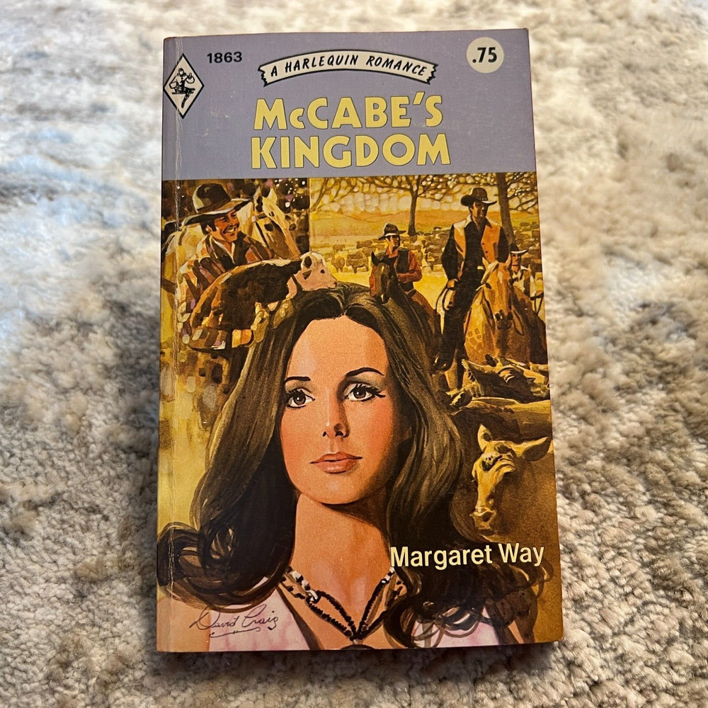 McCabbe's Kingdom Romance Paperback Book by Margaret Way Harlequin Books 1975