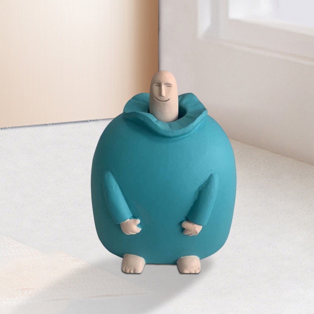 Funny Desktop Finger Statue Handicraft Middle Finger Table Decor for Living Room