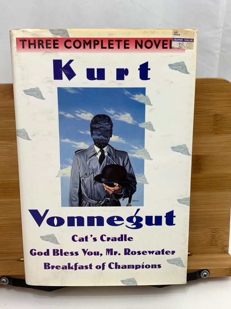 Three Complete Novels by Kurt Vonnegut - 1995 1st Edition Book