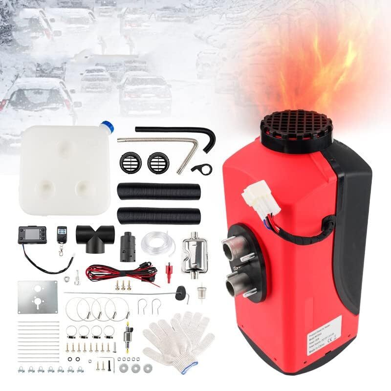 5000W Diesel Air Heater 12V 5KW LCD Remote Control for Car Bus RV Camper Indoors