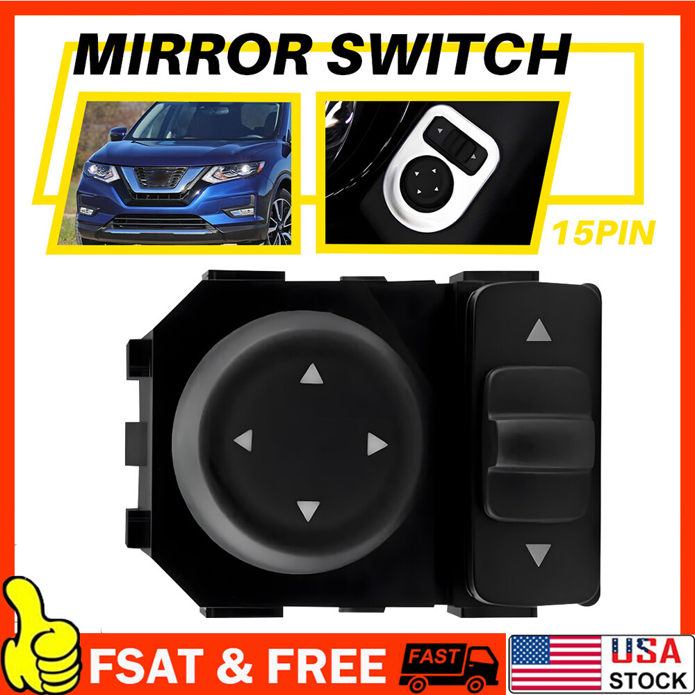 New Mirror Switch Control Fits Nissan Pathfinder Maxima Murano Rogue Altima Left