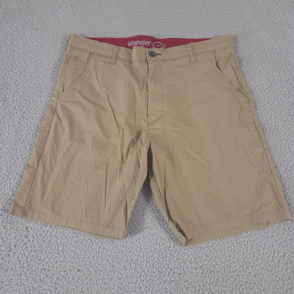Wrangler Shorts Mens 36 Beige 9