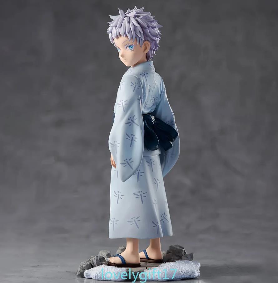 Jujutsu Kaisen Satoru Gojo Figure PVC Model Statue Doll Toys Collection 17CM