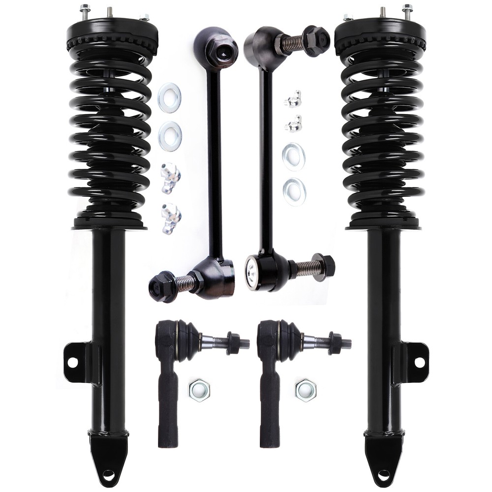 2005-2010 Dodge Charger Chrysler 300 Front Strut Assembly with Spring Tie Rod Sway Bar