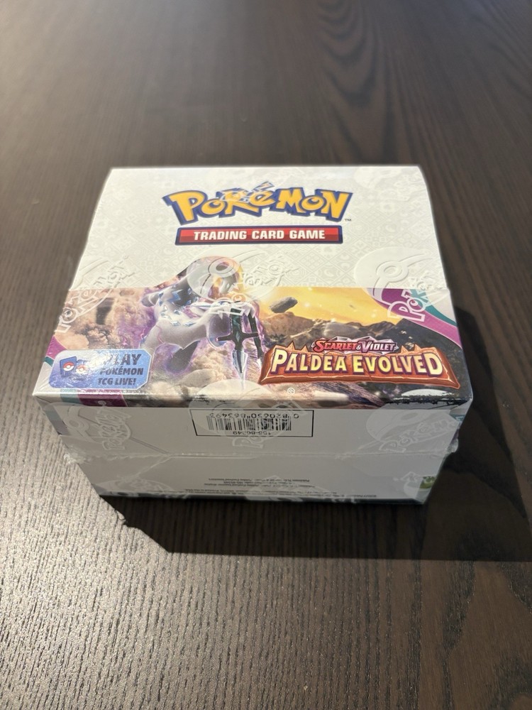 Paldea Evolved Booster Box Pokemon Tcg Sv02 Scarlet Violet Sealed