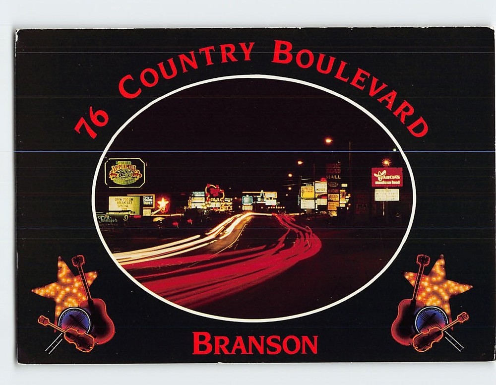 Postcard 76 Country Boulevard Branson Missouri USA