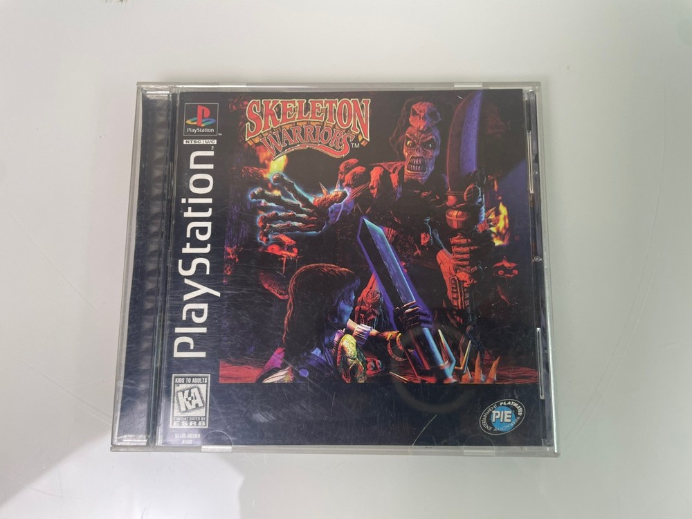Skeleton Warriors (Sony PlayStation 1, 1996) Complete CIB