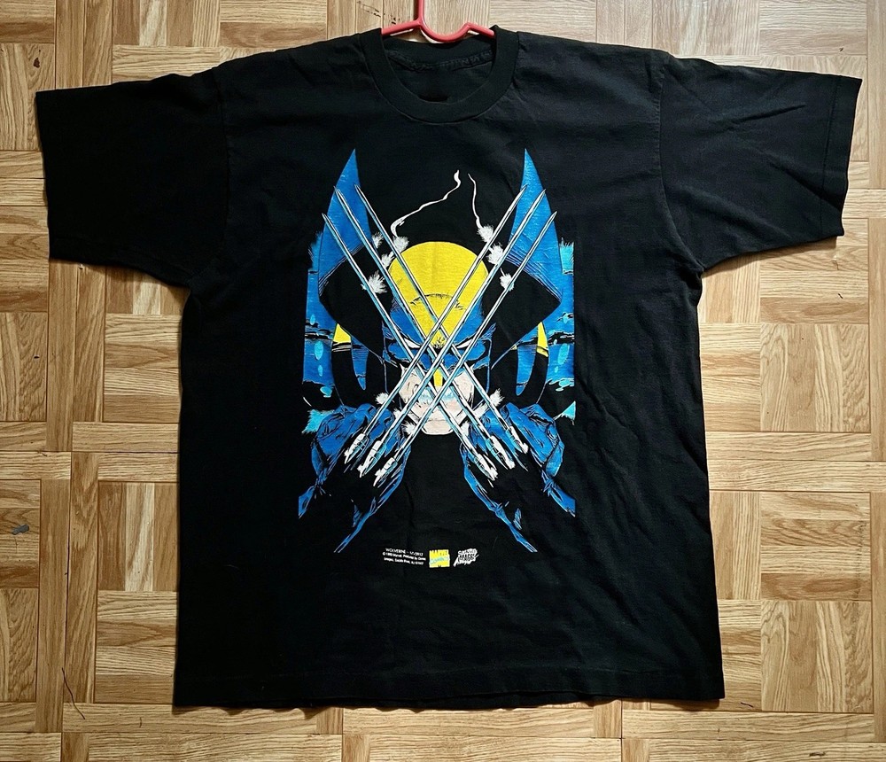 1993 Wolverine Comic Images Size S-5XL 90s X-men Marvel Comics Tee Reprint