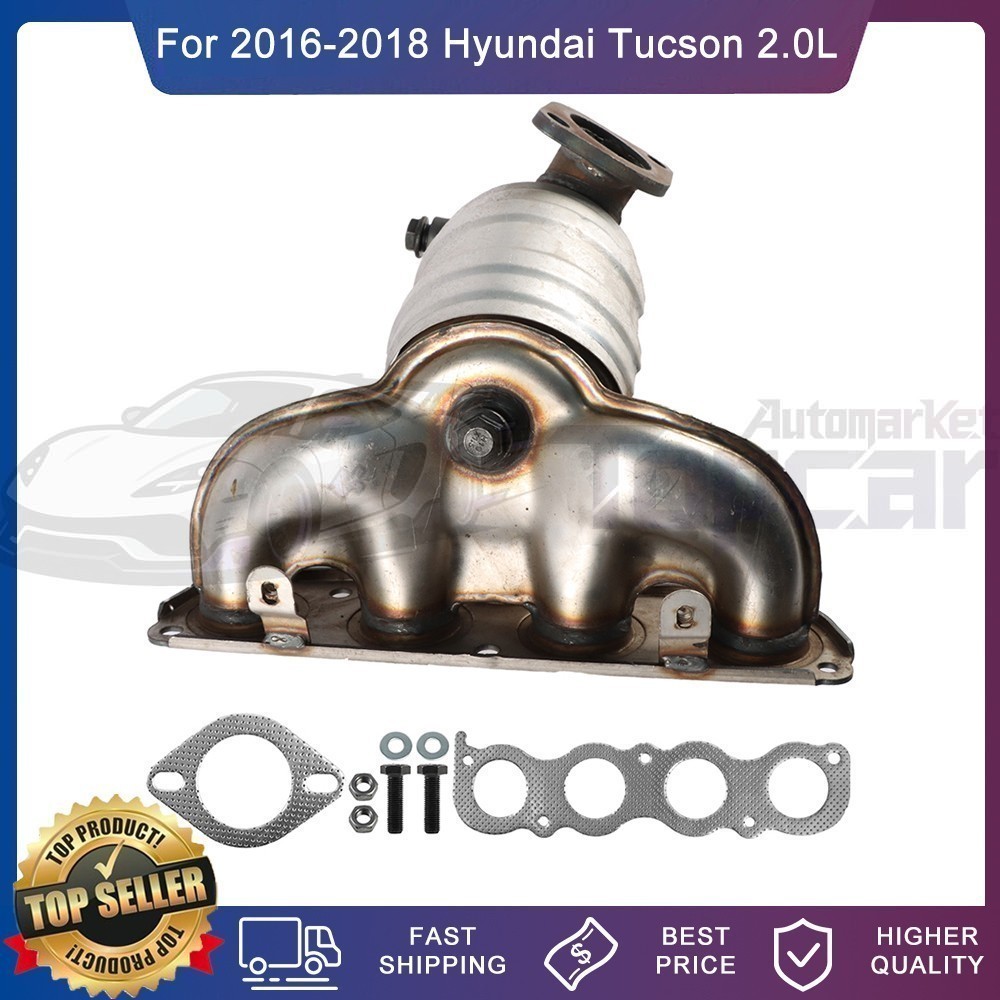 New For 2016-2018 HYUNDAI Tucson 2.0L FWD Front Manifold Catalytic Converter
