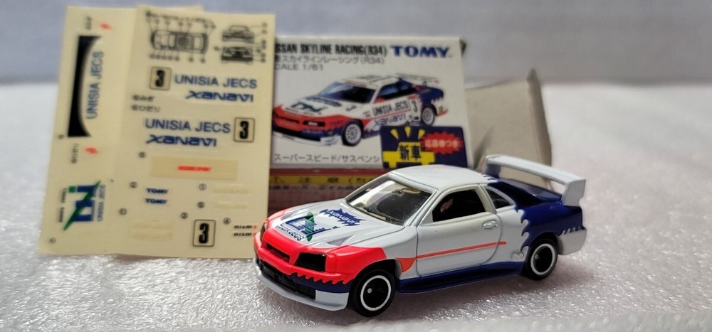 Takara Tomy Tomica Skyline GT-R R34 Race Car Mini Car