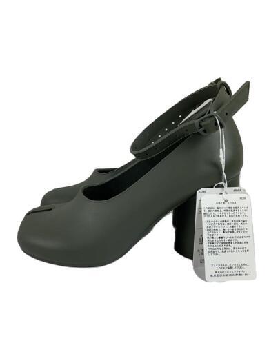 Maison Margiela Tabi Heel Ballet Shoes 35 Khk Pvc S58Wl0222 FRh81