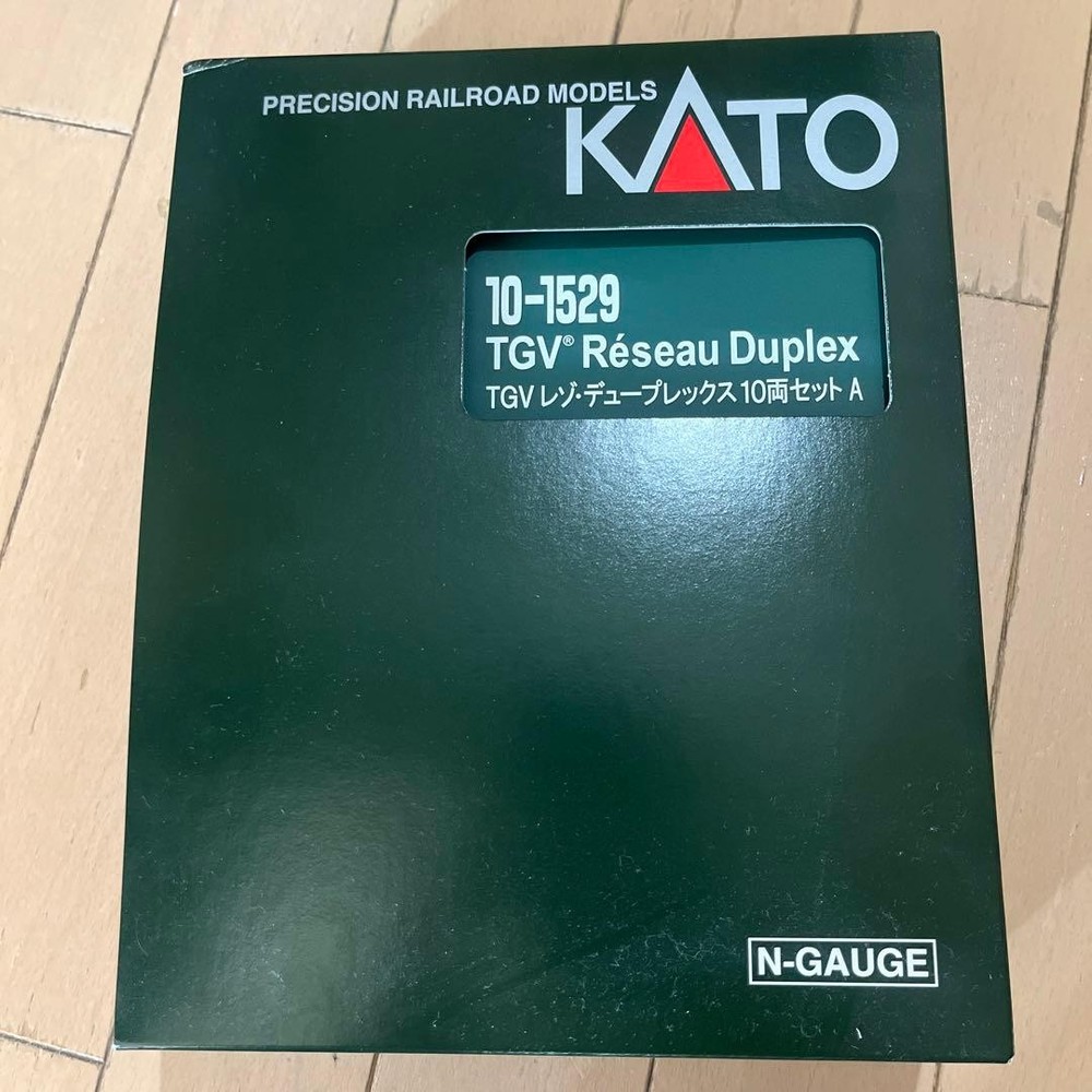 KATO 101529 TGV REZO DUPLEX 10 CAR SET #8242d5