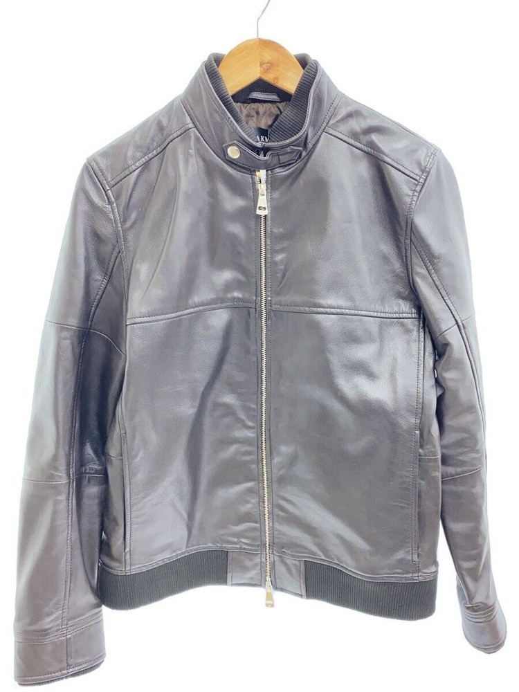 Akm Leather Jacket Blouson/M/Sheep Leather/Brw 20901