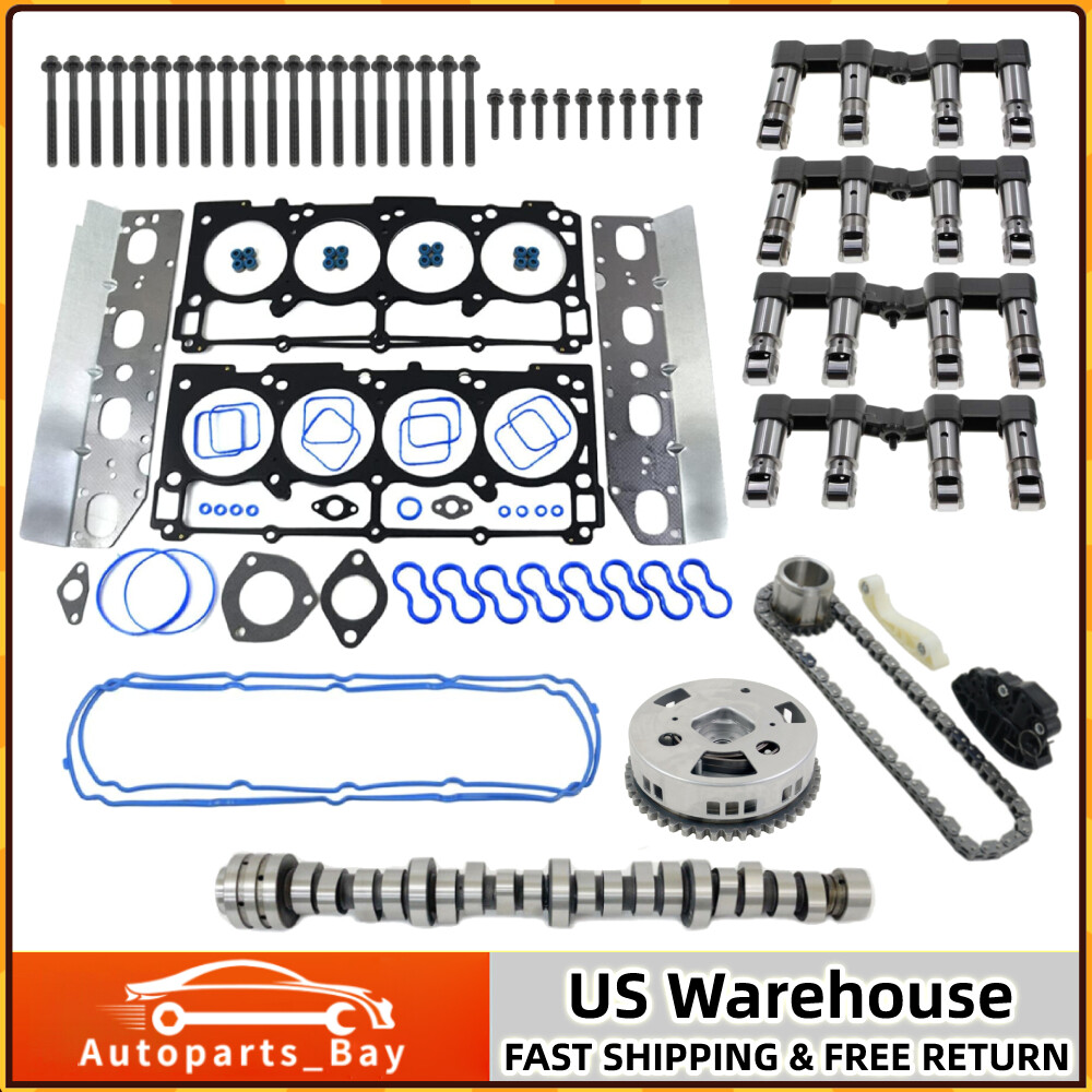 MDS Lifters Kit with Camshaft Gasket & Timing Chain for Dodge RAM 2500 3500 5.7L V8