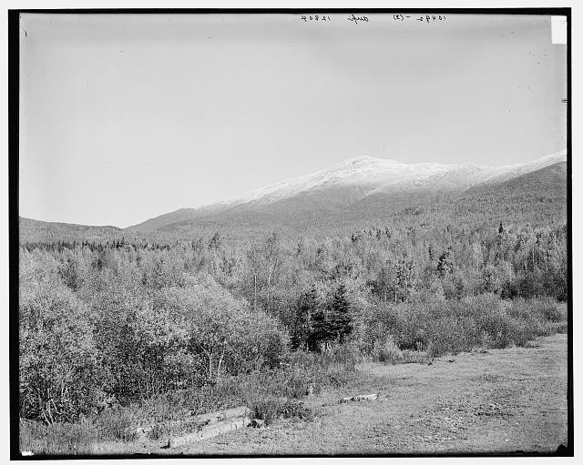Presidential Range,Twin River,Mount Pleasant,White Mountains,New Hampshire,1890