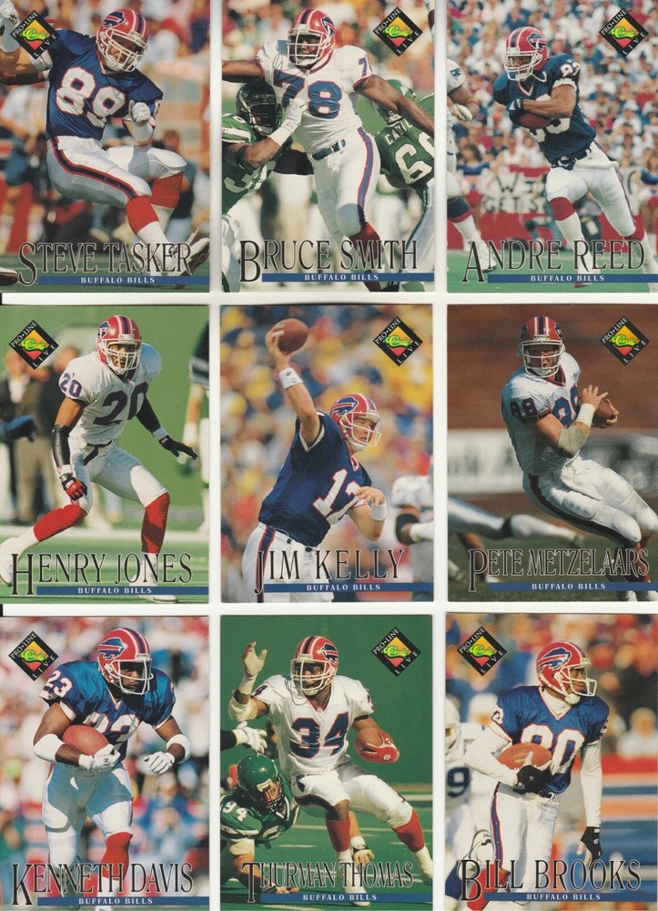 (15) 1994 Pro Line Live Buffalo Bills (Complete Team Set) Bills