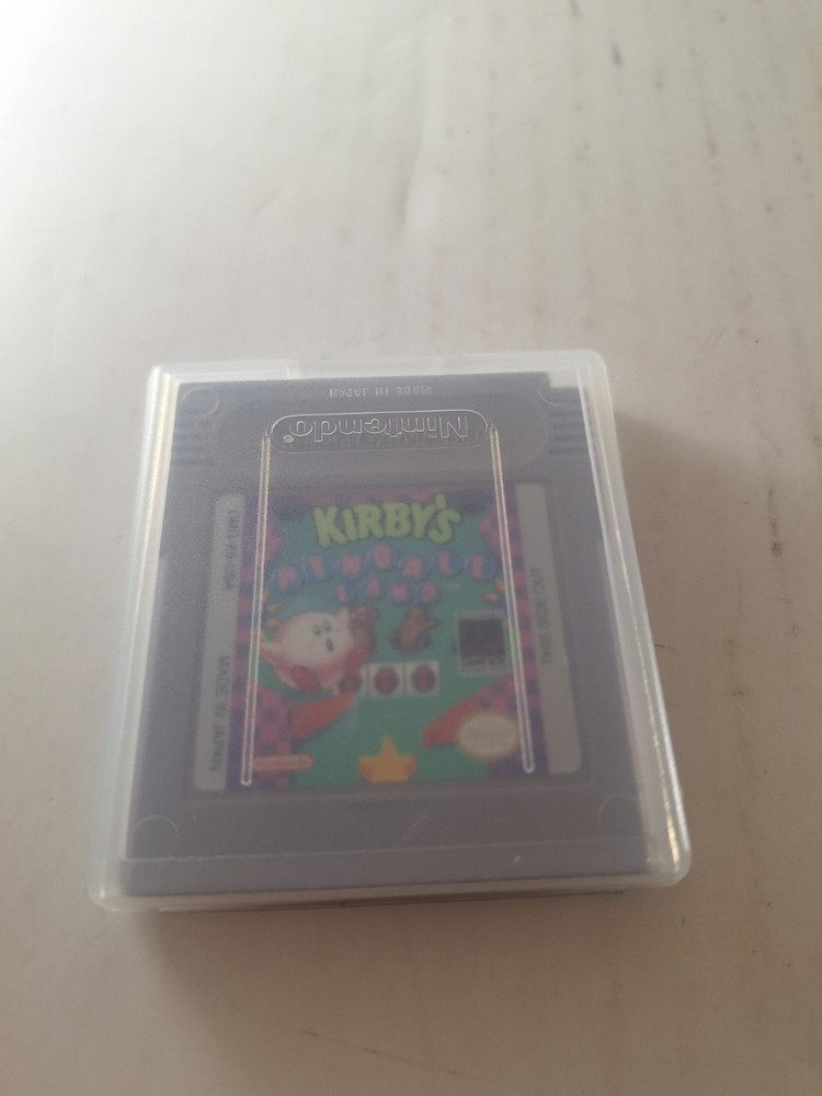 Kirby's Pinball Land (Nintendo Game Boy) - Cartridge And Manual