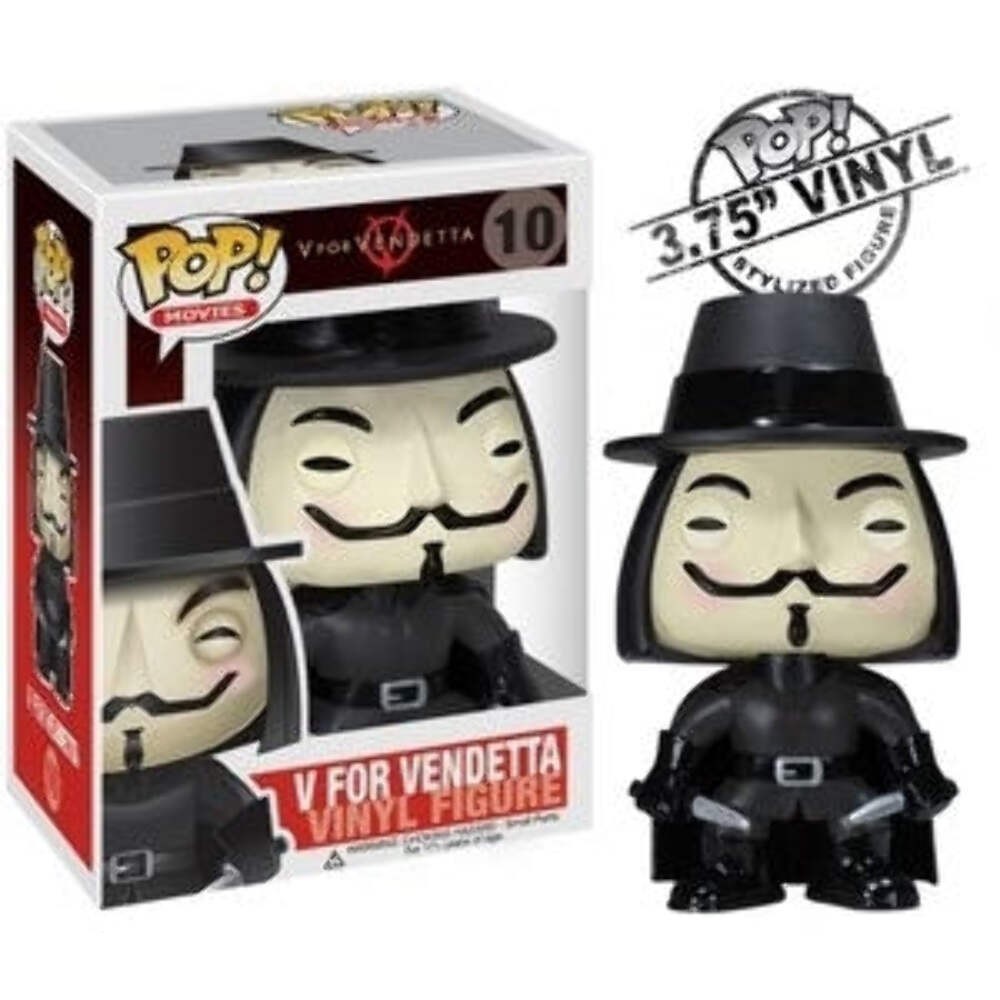 Funko POP! Movies: V For Vendetta - V For Vendetta (Damaged Box) #10