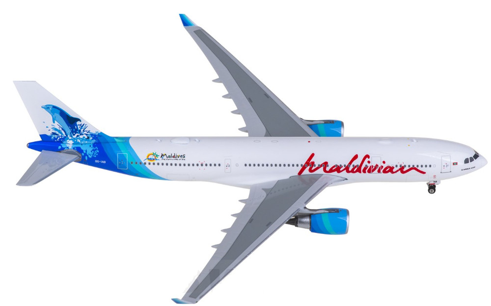 1:400 Phoenix Maldivian Airbus A330-200 Airplane Diecast Aircraft Plane Model
