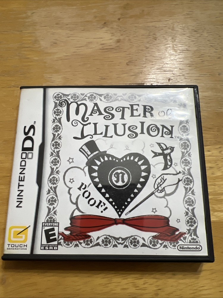 Master of Illusion (Nintendo DS, 2006)  Complete w/ Manual & Inserts, Excellent