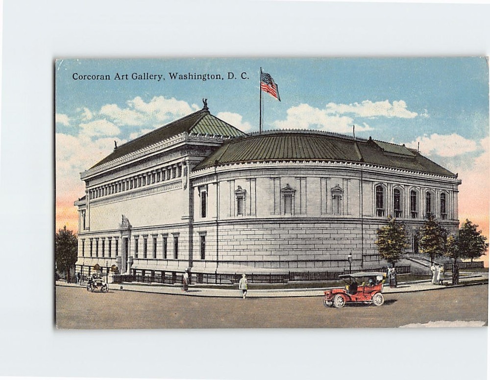 Postcard Corcoran Art Gallery Washington DC USA