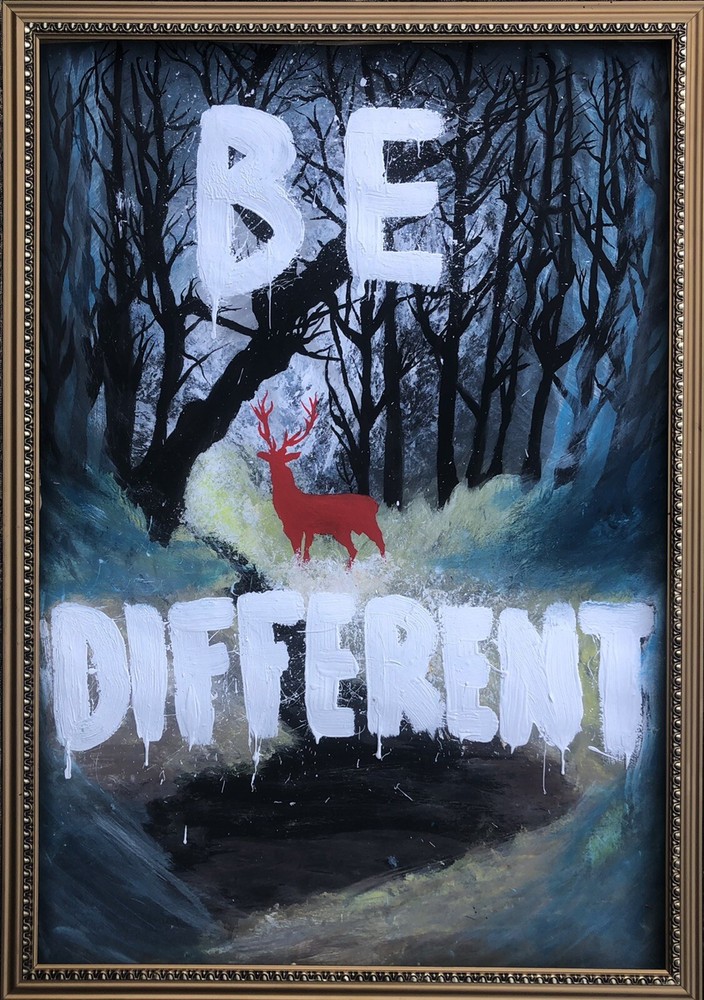Modern art painting