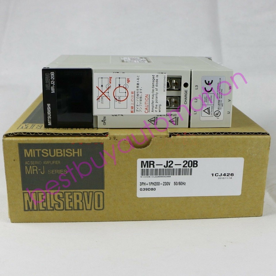 1PC New Mitsubishi MR-J2-20B Servo Drive MRJ220B Expedited Shipping