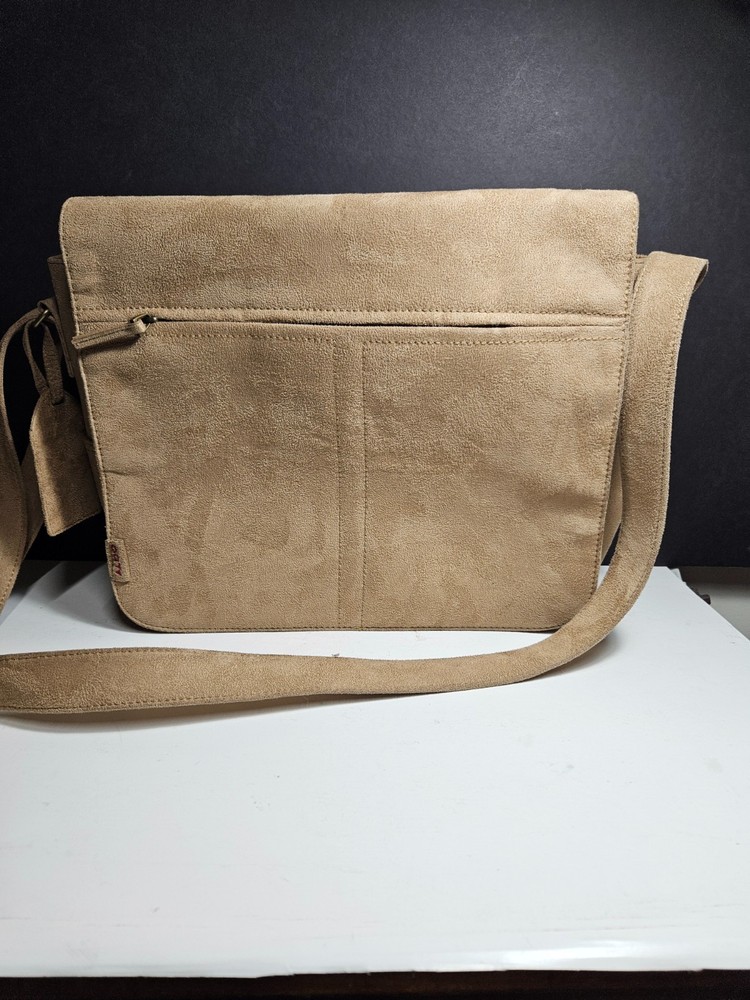 ALDO Brown Men's Messenger Bag Adjustable Strap Inner Pockets Shoulder
