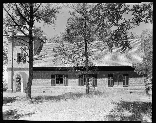 Photo:New Kent County Virginia St. Peter's Church 1930s Colonial Church