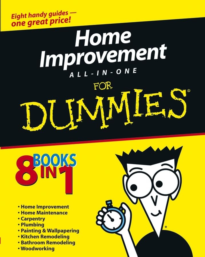 Home Improvement All-in-One For Dummies - Paperback By Barnhart, Roy - VERY GOOD