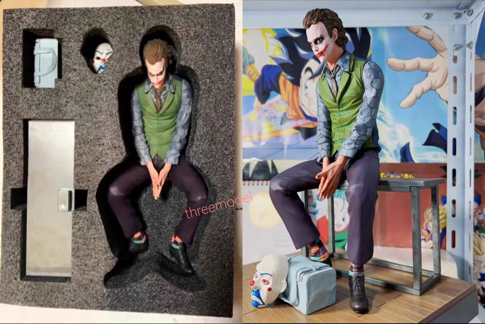 Batman Dark Knight Joker DC Comics Heath Ledger Toys Model Statue IN STOCK